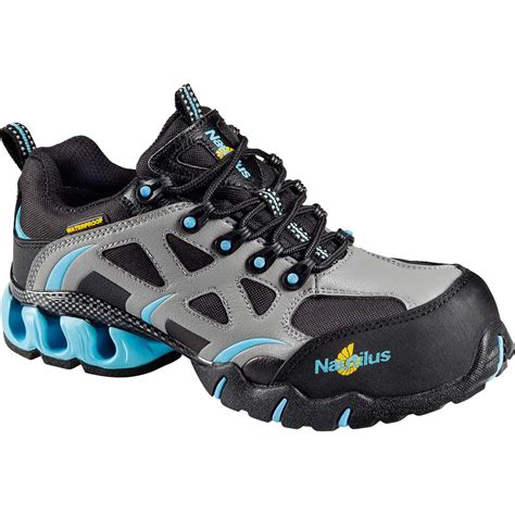 Nautilus Women's Composite Toe Waterproof Athletic Work Shoe, #N1852