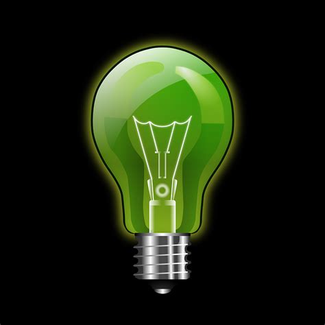 Free vector graphic: Glow, Green, Light, Bulb - Free Image on Pixabay - 153205