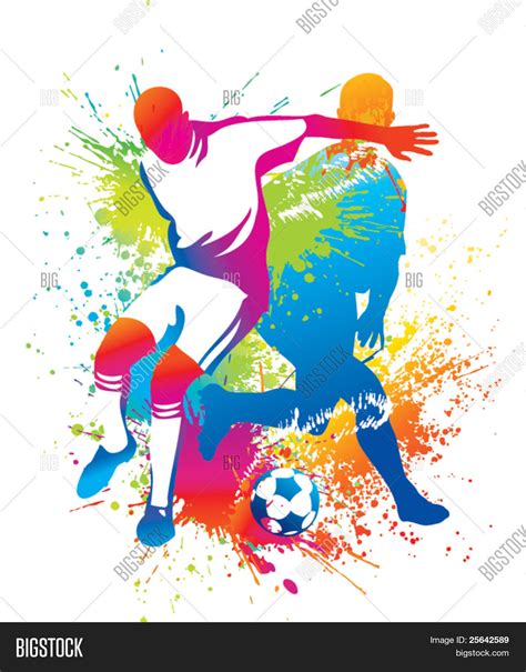 Soccer Players Soccer Vector & Photo (Free Trial) | Bigstock