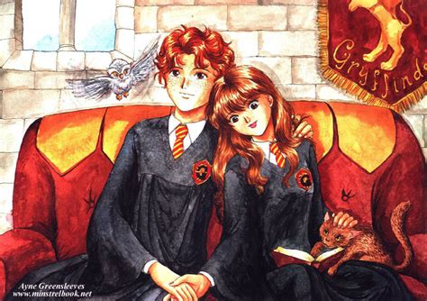 Ron and Hermione - Romione Fan Art (235937) - Fanpop