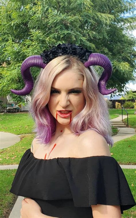 Purple Horns, Cosplay. Cosplay Horns, Demon Horns, Devil Horns ...