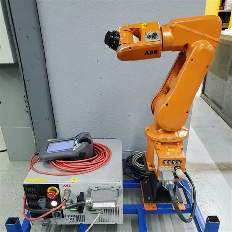 ABB IRB 120 Robot w/ IRC5 Controller, Teach Pendant, and Cables, 220V, 1 Phase * - Conseil ...