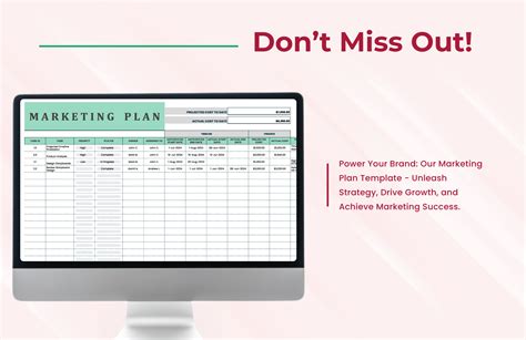 Marketing Plan Template in Excel, Google Sheets - Download | Template.net