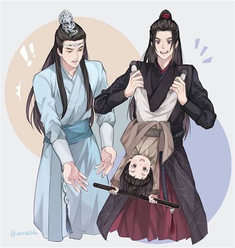 Pin by Enra on Wei Wuxian x Lan Wangji | Untamed, Fan art, Anime