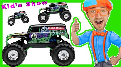 Blippi Monster Trucks On Youtube / Watch more educational videos for preschoolers like this ...