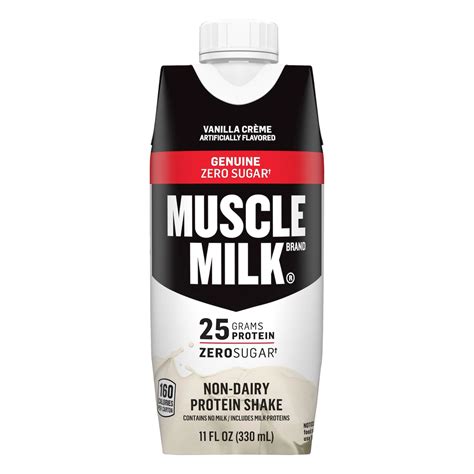 Muscle Milk Genuine Vanilla Crème Non-Dairy Protein Shake - Shop Diet & Fitness at H-E-B