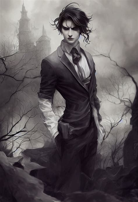 ArtStation - Male vampire elegant style 2 | Artworks