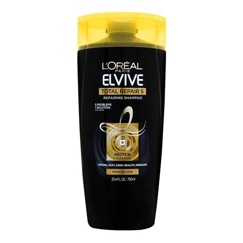 Order L'Oreal Paris Elvive Total Repair 5 Repairing Shampoo, Damaged Hair, Imported, 750ml ...