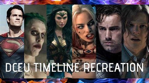 DC Extended Universe Timeline Recreation - YouTube