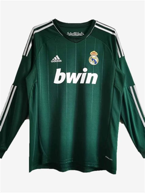 Real Madrid Third 2012-2013 Retro Jersey Long Sleeves