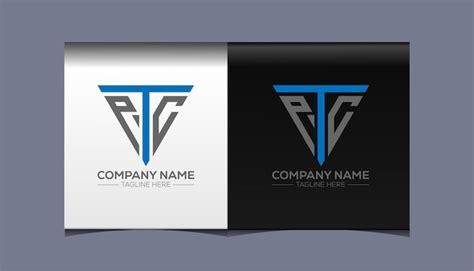 Premium Vector | PTC initial modern logo design vector icon template