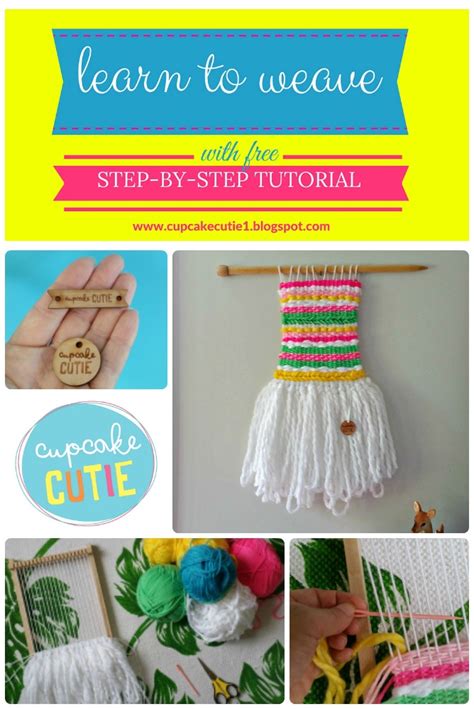 cupcake cutie: How to weave: Free step-by-step tutorial