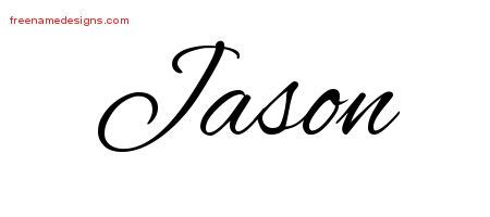 Cursive Name Tattoo Designs Jason Download Free - Free Name Designs