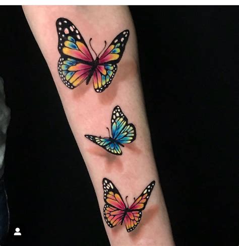 Blue Butterfly Tattoos 3d Butterfly Tattoos Butterfly - vrogue.co