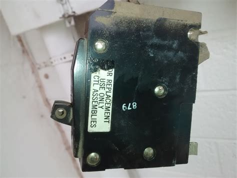 Old circuit breaker | Electrician Talk