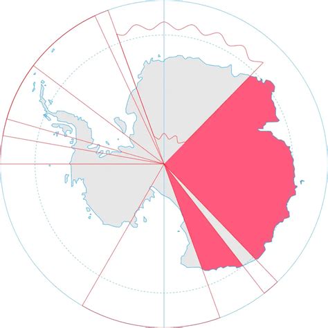 Antarctica, Australia Territorial Claim - MapSof.net