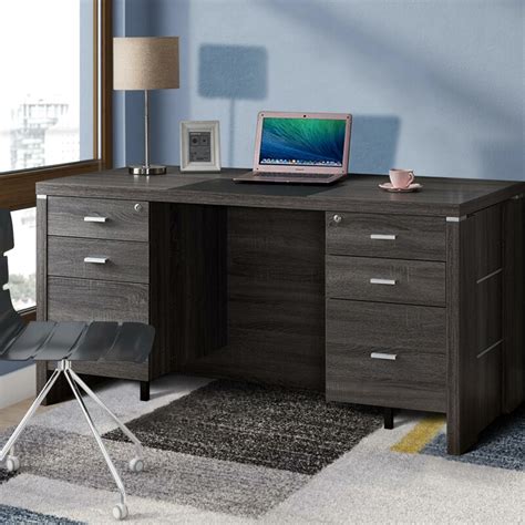 Computer Desk With Locking Drawers | solesolarpv.com