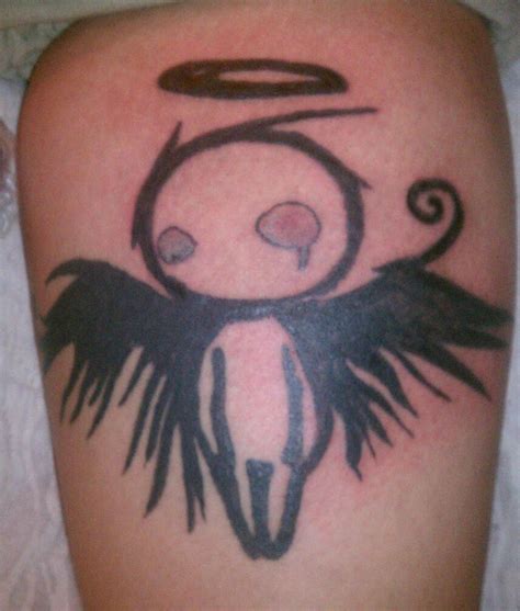 Emo Angel Tattoo by thetigerzeye on DeviantArt