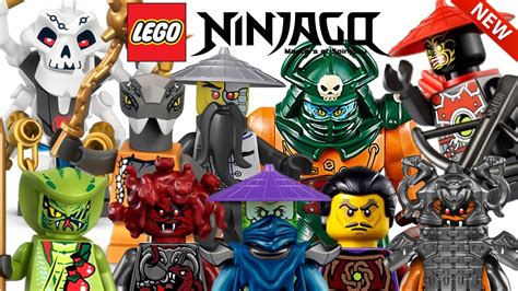 ALL 90+ LEGO NINJAGO VILLAIN MINIFIGURES COLLECTION! HD 2011-2017 - YouTube