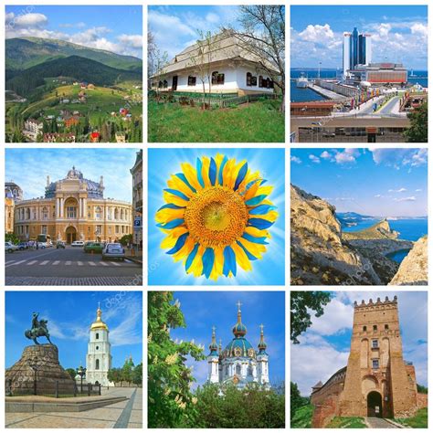 Ukraine landmarks collage — Stock Photo © VLukas #26615713