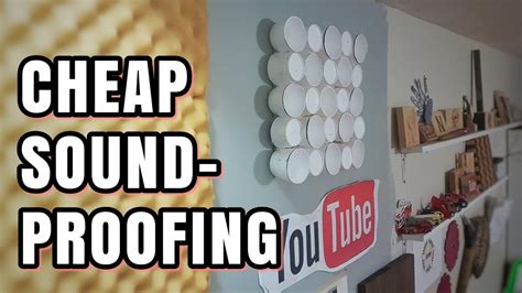 $5 DIY SOUND-PROOFING - YouTube