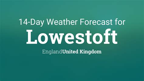 Lowestoft, England, United Kingdom 14 day weather forecast