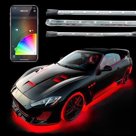 Underglow Lights For Cars India - 12v Under Car Led Lights Underglow Flexible Strip Lights Rgb ...