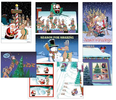 Funny Christmas Card Variety Pack 24 Cards & 25 Envelopes - Walmart.com