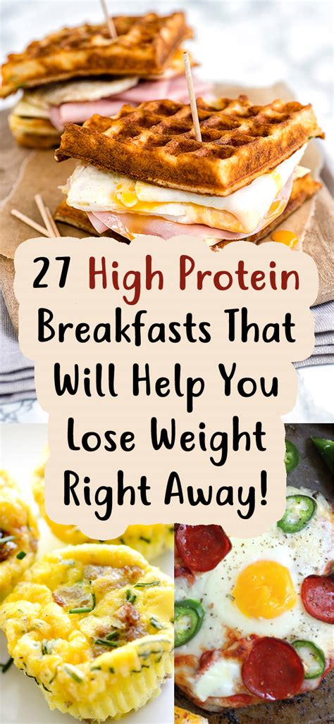 27 High Protein Breakfasts That Will Help You Lose Weight Right Away! – TrimmedandToned