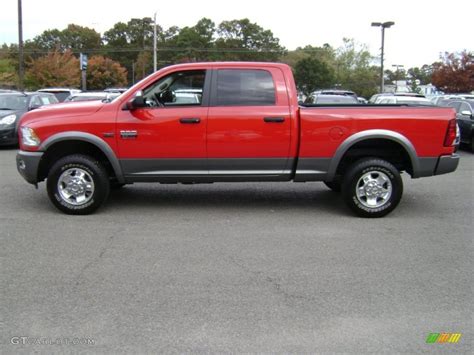 2012 Bright Red Dodge Ram 2500 HD SLT Outdoorsman Crew Cab 4x4 ...