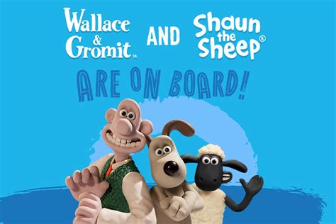 Wallace & Gromit and Shaun the Sheep to set sail with P&O