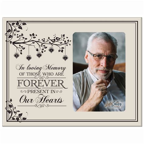 Wooden Memorial 8x10 Picture Frame holds 4x6 photo In Loving Memory | In loving memory, 4x6 ...