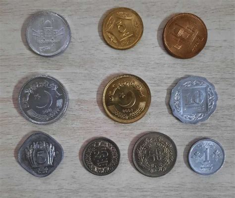 Pakistan 10 coins Uncirculated/almost Uncirculated coins set (BC-103 ...