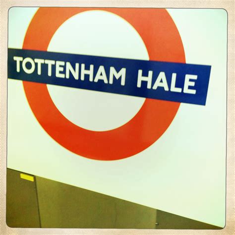 my tube map: Tottenham Hale