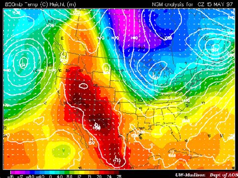 Weather Maps: Oakfield tornado contouring