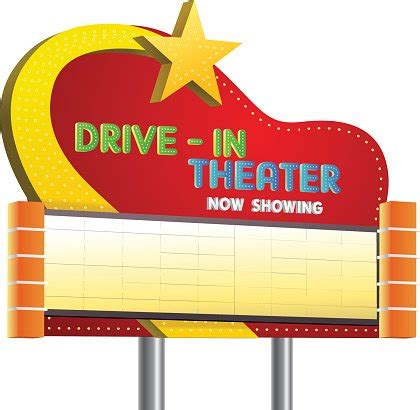 Movie Theater Sign Clipart