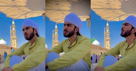 Imran Abbas Recites Beautiful Naat In Masjid E Nabwi - Video | Reviewit.pk