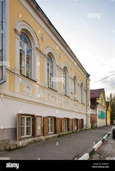 Old district in Tver. Russia Stock Photo - Alamy