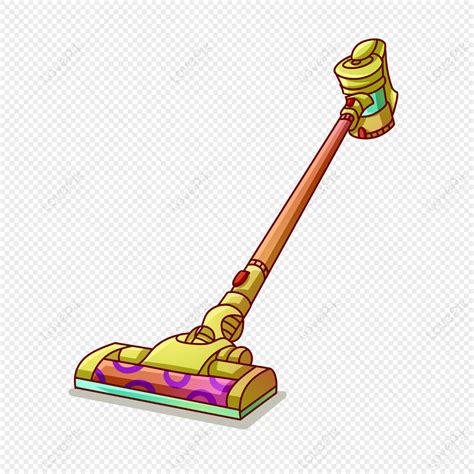 Cartoon Vacuum Cleaner, Vacuum Cleaner, Household Appliances, Mop PNG Transparent Background And ...