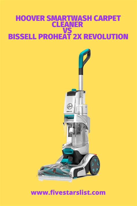 Hoover Smartwash vs Bissell Proheat 2x