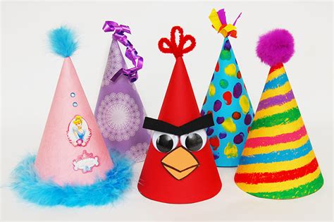 DIY Party Hats for Toddlers | Birthday & Festivals - K4 Craft