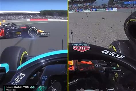 Incredible on-board footage shows Max Verstappen and Lewis Hamilton's ...