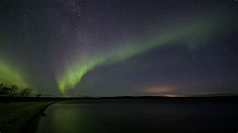 Milky Way Northern Lights Stock Footage SBV-348475940 - Storyblocks