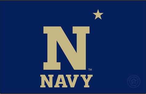 Navy Midshipmen Logo - Primary Dark Logo - NCAA Division I (n-r) (NCAA ...