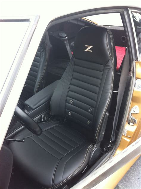 Datsun 240Z/260Z/280Z Genuine Leather Seat Covers – Interior Innovation