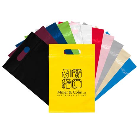 Promotional Plastic Bags 9" x 14" - Variety of Colors | National Pen