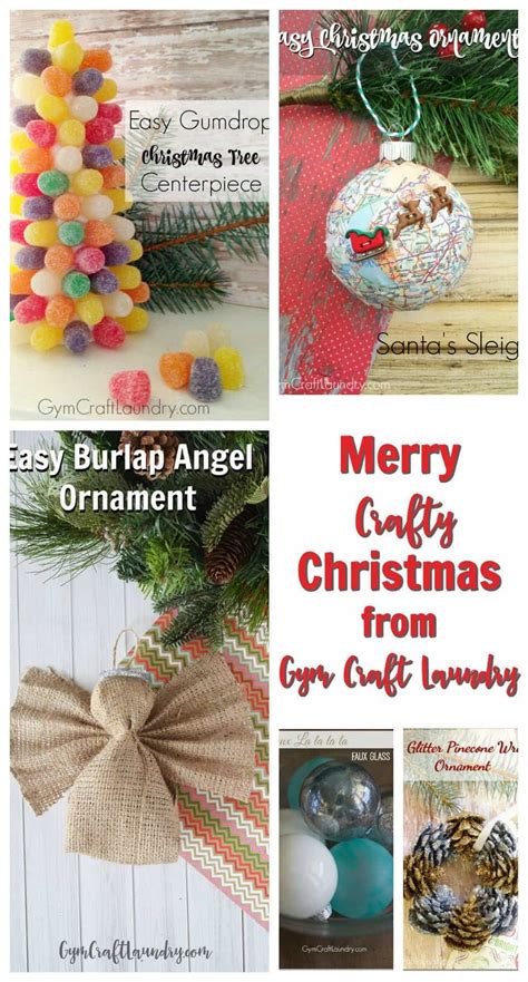 Handmade Christmas Ornaments, Gifts, and Decor - Gym Craft Laundry