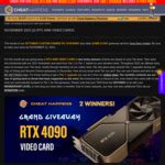Win 1 of 2 NVIDIA RTX 4090 Graphics Cards from Cheat Happens - OzBargain Competitions