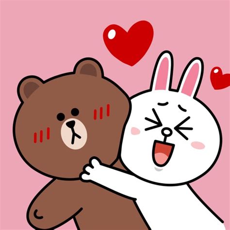 BROWN & CONY Sweet LOVE - LINE FRIENDS by LINE Friends Corporation