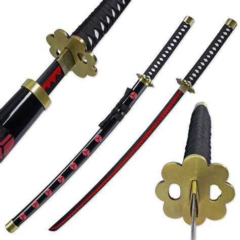 Zisu Carbon Steel Roronoa Zoro Sword, About 40 inch Overall, Shusui&Wado Ichimonji&Kitetsu ...